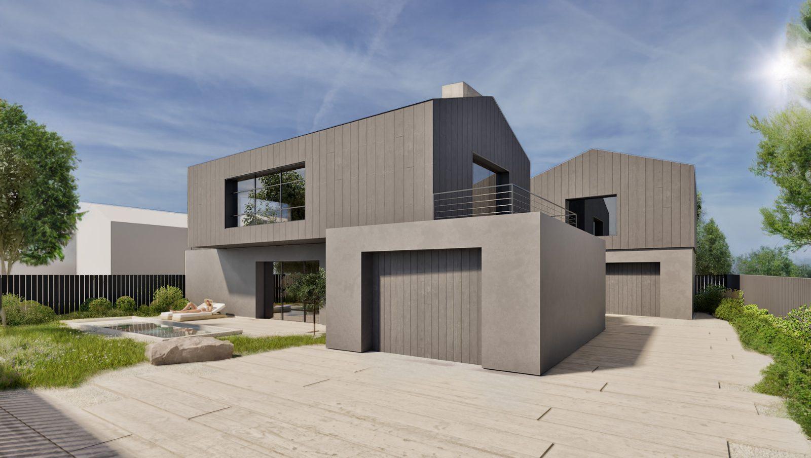 Euclid Avenue driveway render